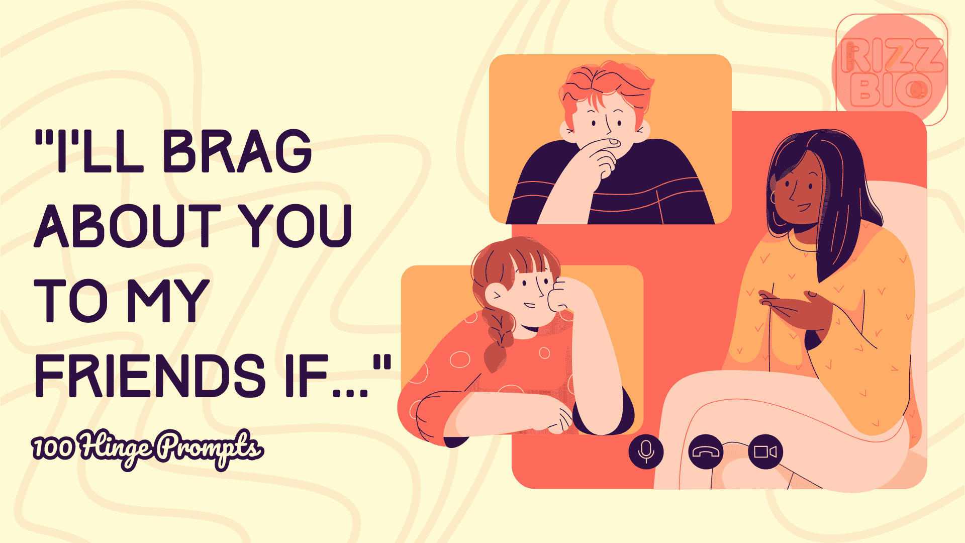 “I’ll brag about you to my friends if”