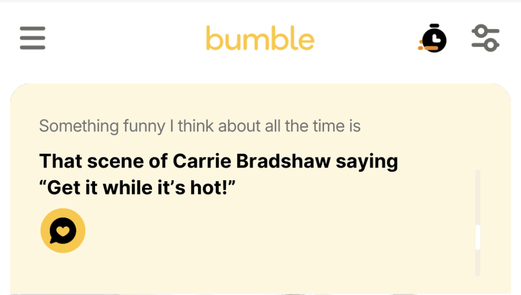 Funny Bumble Prompts for Guys