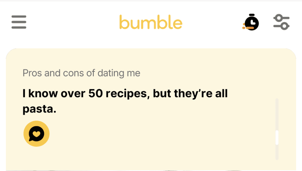 Pros and cons of dating me