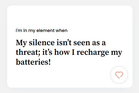 my silence isn't seen