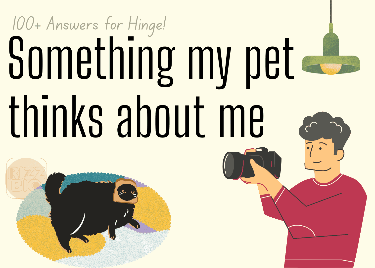 Something my pet thinks about me