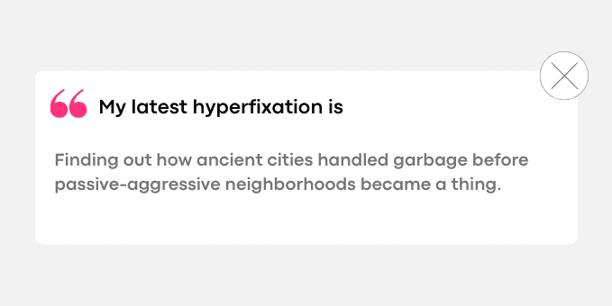 Finding out how ancient cities handled garbage before passive-aggressive neighborhoods became a thing.