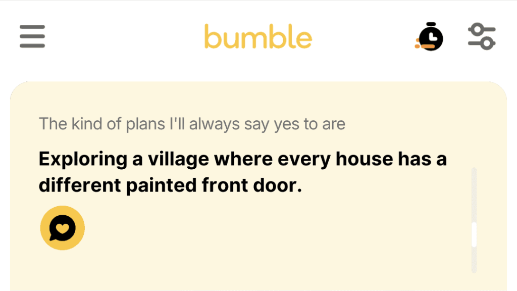 1. Exploring a village where every house has a different painted front door.