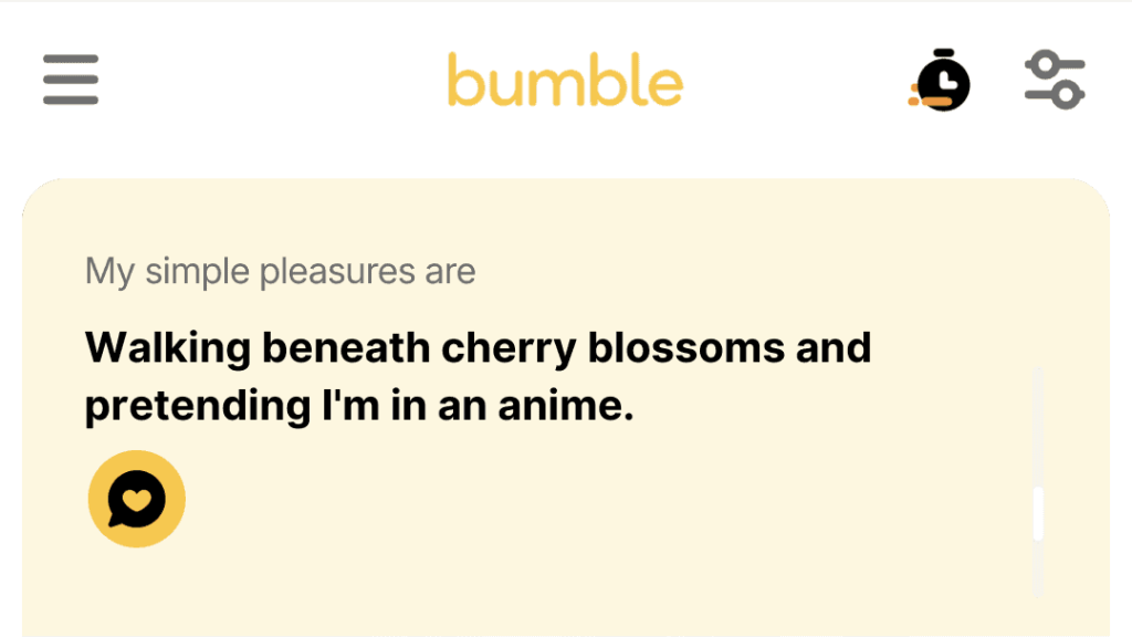 2. Walking beneath cherry blossoms and pretending I'm in an anime.