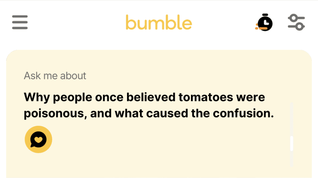 3. Why people once believed tomatoes were poisonous, and what caused the confusion.