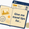 105 Entertaining “Give Me Travel Tips For” Bumble Prompt Answers